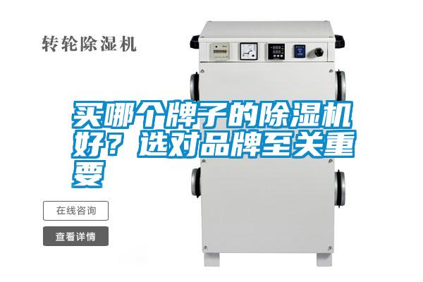 買哪個(gè)牌子的除濕機(jī)好？選對(duì)品牌至關(guān)重要