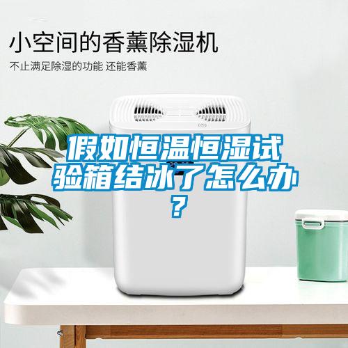假如恒溫恒濕試驗(yàn)箱結(jié)冰了怎么辦？