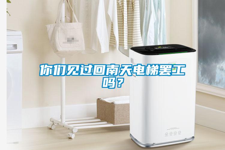 你們見過回南天電梯罷工嗎？