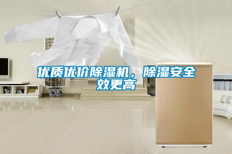 優(yōu)質(zhì)優(yōu)價除濕機，除濕安全效更高
