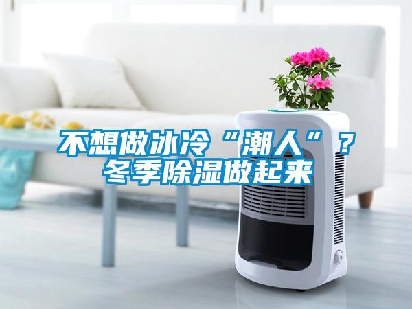 不想做冰冷“潮人”？冬季除濕做起來