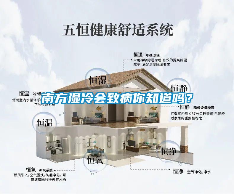 南方濕冷會致病你知道嗎？