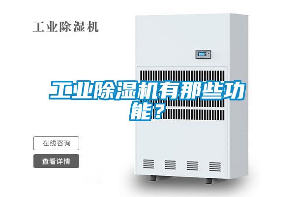 工業(yè)除濕機(jī)有那些功能？