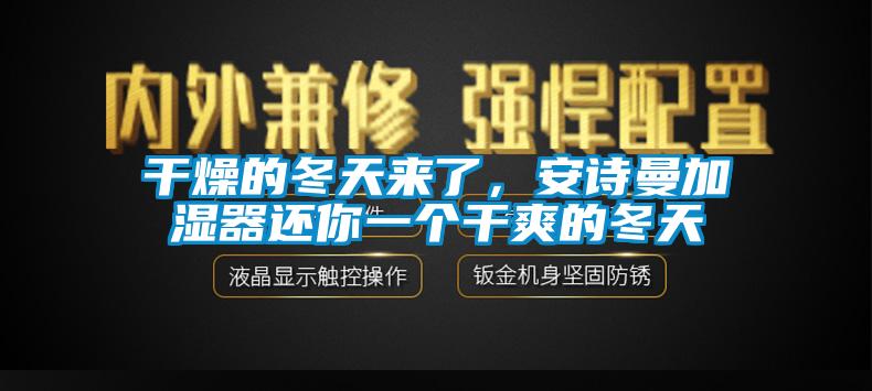 干燥的冬天來了，安詩曼加濕器還你一個干爽的冬天