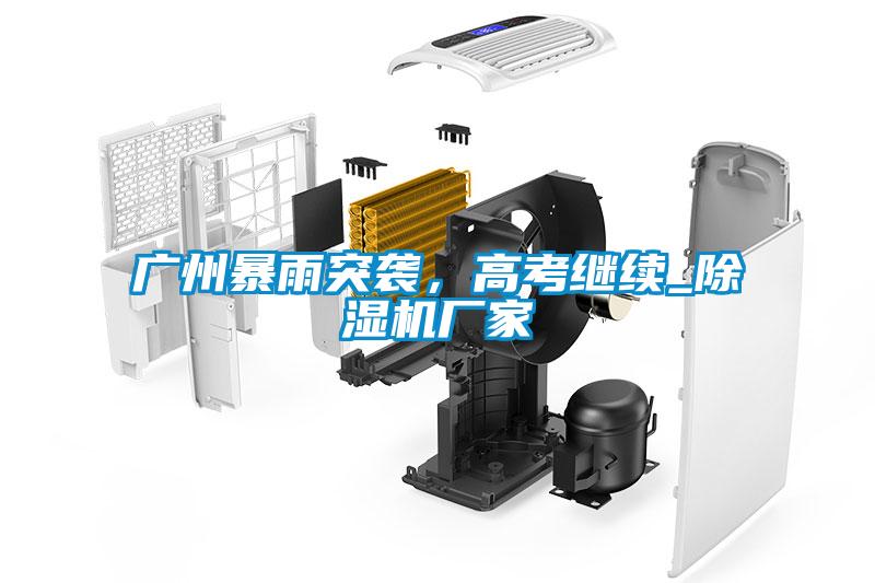 廣州暴雨突襲，高考繼續(xù)_除濕機廠家