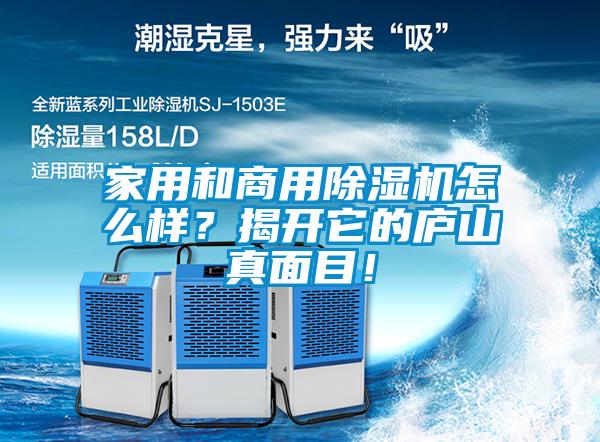 家用和商用除濕機怎么樣？揭開它的廬山真面目！