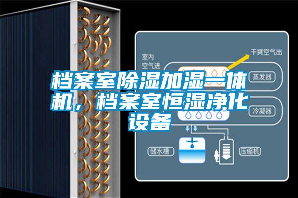 檔案室除濕加濕一體機(jī)，檔案室恒濕凈化設(shè)備