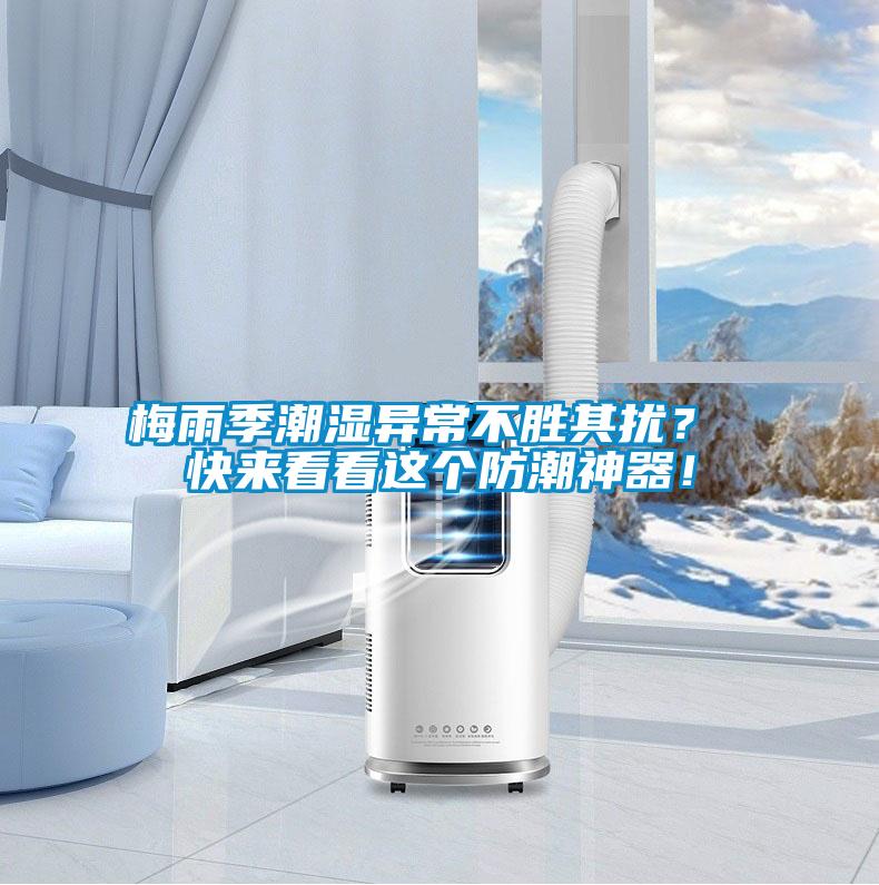 梅雨季潮濕異常不勝其擾？ 快來看看這個(gè)防潮神器！