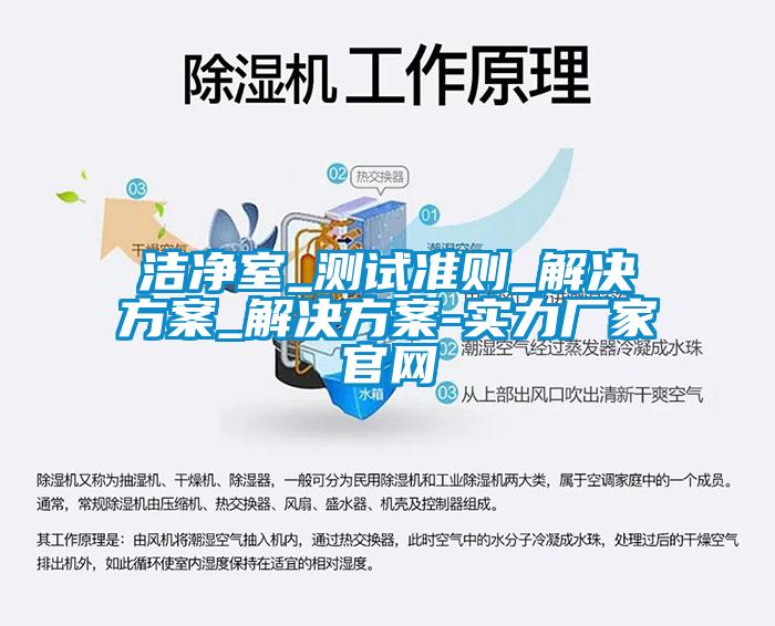 潔凈室_測試準則_解決方案_解決方案-實力廠家官網(wǎng)