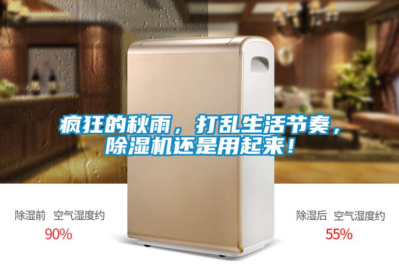 瘋狂的秋雨，打亂生活節(jié)奏，除濕機還是用起來！