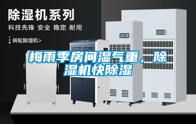 梅雨季房間濕氣重，除濕機快除濕