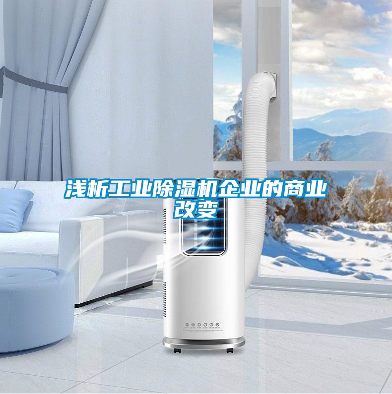 淺析工業(yè)除濕機企業(yè)的商業(yè)改變