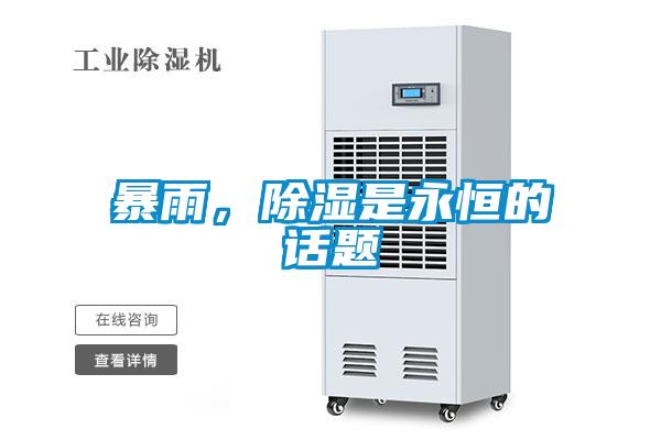 暴雨，除濕是永恒的話題