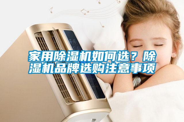 家用除濕機(jī)如何選？除濕機(jī)品牌選購注意事項(xiàng)