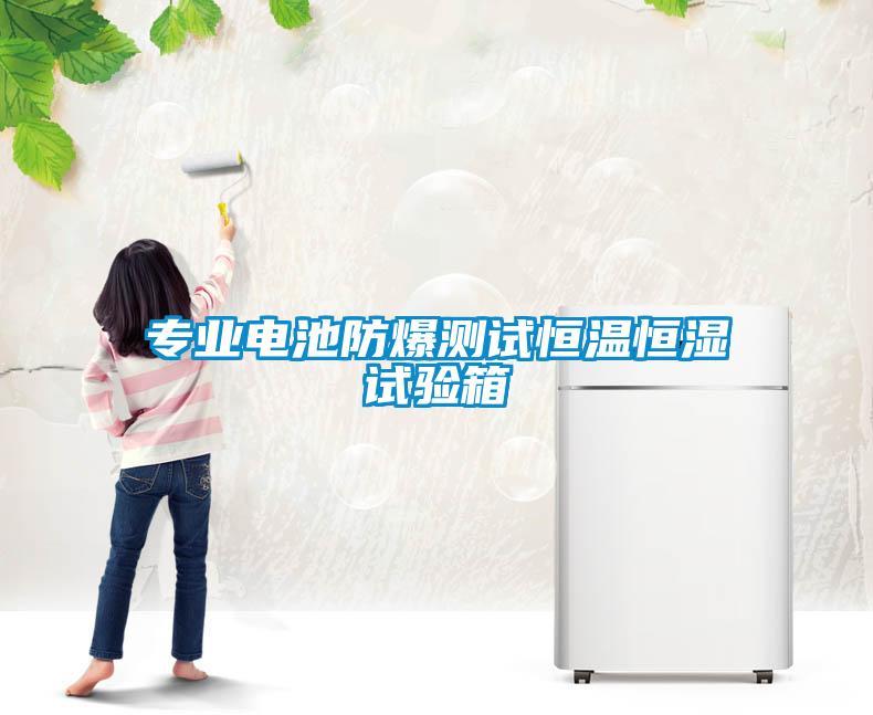 專業(yè)電池防爆測試恒溫恒濕試驗(yàn)箱