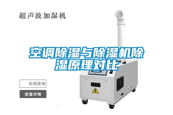 空調(diào)除濕與除濕機(jī)除濕原理對比