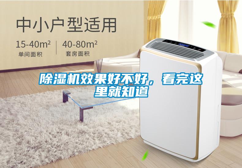 除濕機(jī)效果好不好，看完這里就知道