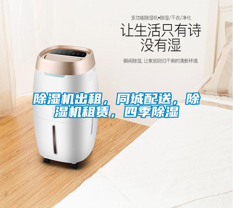 除濕機出租，同城配送，除濕機租賃，四季除濕