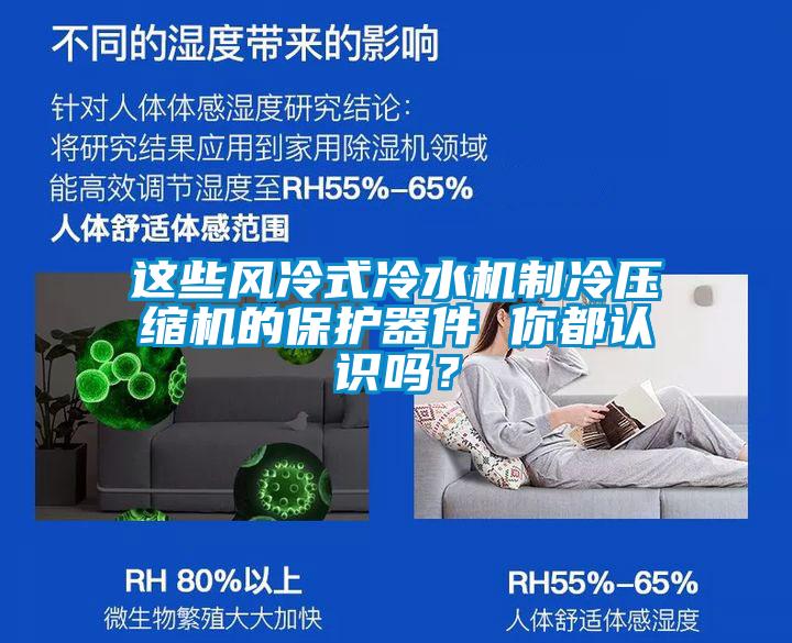 這些風(fēng)冷式冷水機(jī)制冷壓縮機(jī)的保護(hù)器件 你都認(rèn)識(shí)嗎？