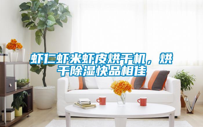 蝦仁蝦米蝦皮烘干機(jī)，烘干除濕快品相佳