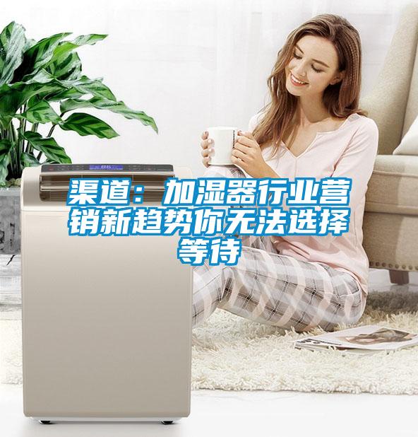 渠道：加濕器行業(yè)營銷新趨勢(shì)你無法選擇等待