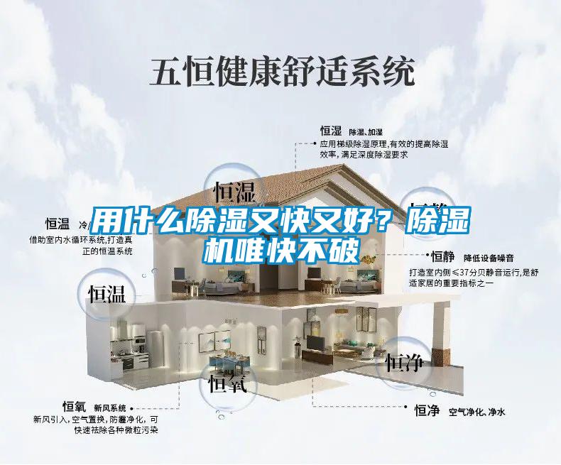 用什么除濕又快又好？除濕機唯快不破