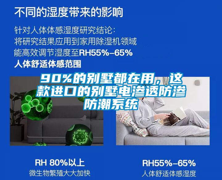 90%的別墅都在用，這款進(jìn)口的別墅電滲透防滲防潮系統(tǒng)