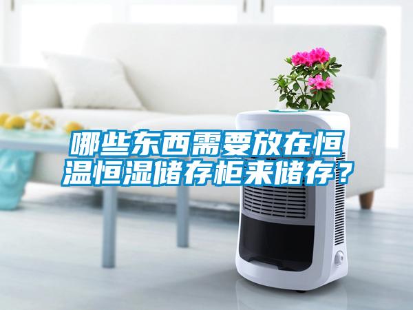 哪些東西需要放在恒溫恒濕儲(chǔ)存柜來儲(chǔ)存？