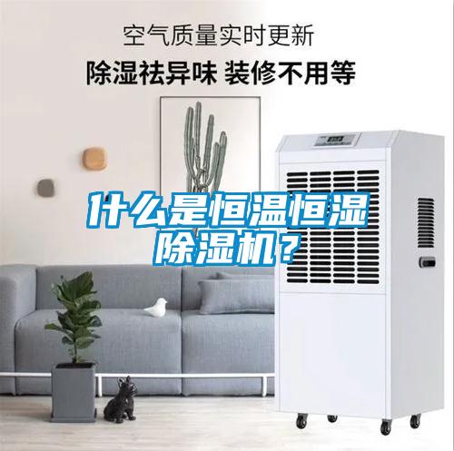 什么是恒溫恒濕除濕機？