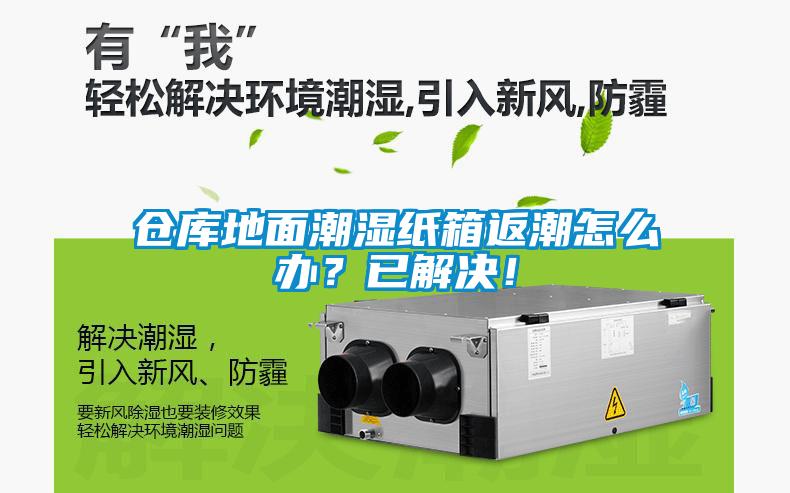 倉(cāng)庫(kù)地面潮濕紙箱返潮怎么辦？已解決！