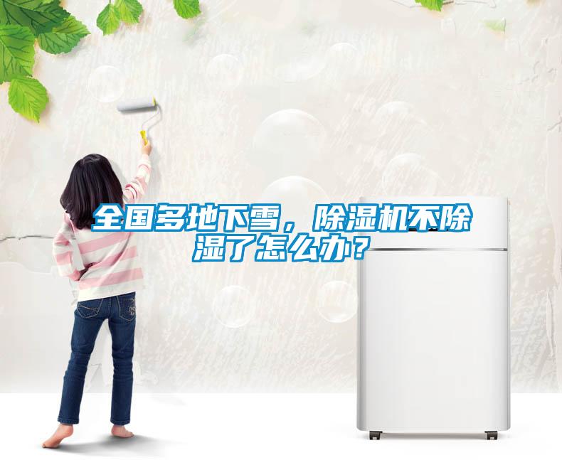 全國(guó)多地下雪，除濕機(jī)不除濕了怎么辦？