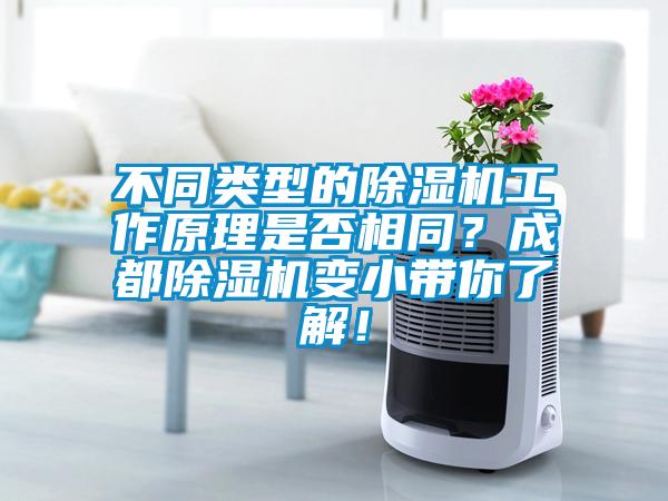 不同類型的除濕機(jī)工作原理是否相同？成都除濕機(jī)變小帶你了解！