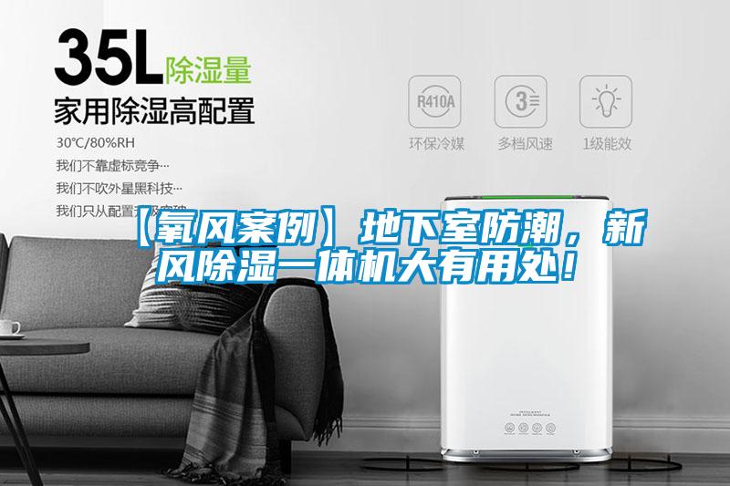 【氧風案例】地下室防潮，新風除濕一體機大有用處！