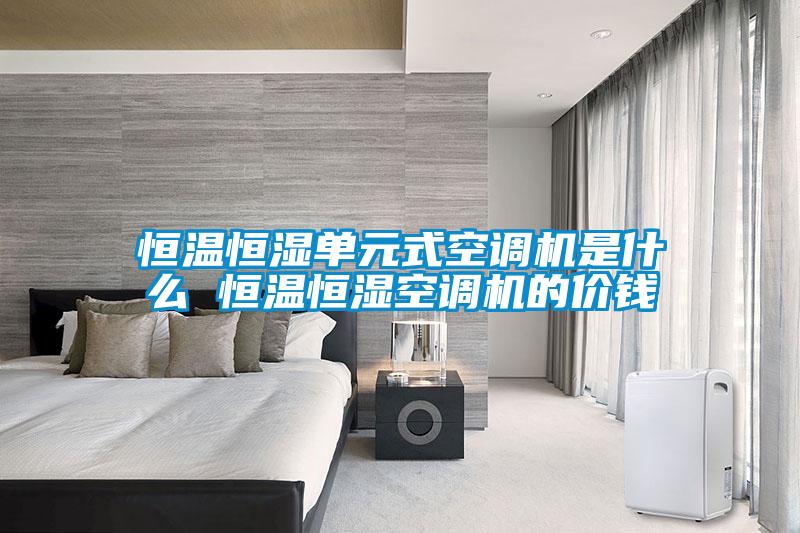 恒溫恒濕單元式空調(diào)機(jī)是什么 恒溫恒濕空調(diào)機(jī)的價(jià)錢