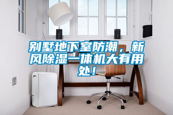別墅地下室防潮，新風(fēng)除濕一體機(jī)大有用處！