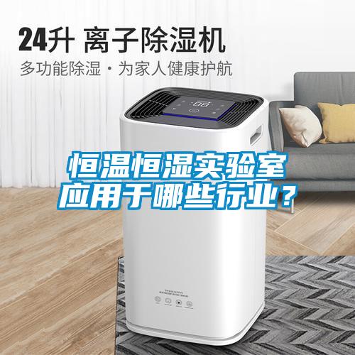 恒溫恒濕實(shí)驗(yàn)室應(yīng)用于哪些行業(yè)？