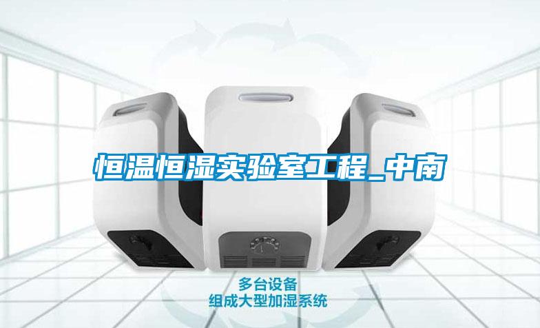 恒溫恒濕實(shí)驗(yàn)室工程_中南