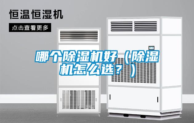哪個除濕機好（除濕機怎么選？）