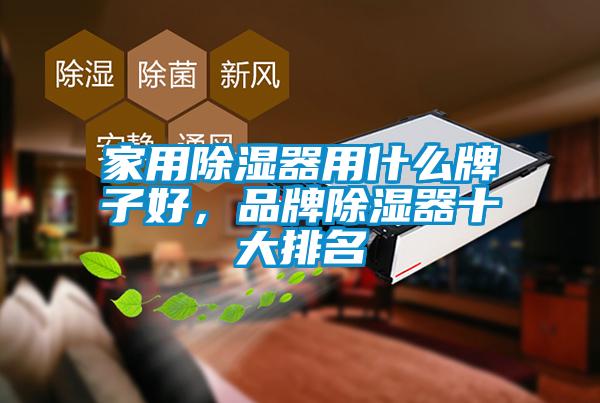 家用除濕器用什么牌子好，品牌除濕器十大排名