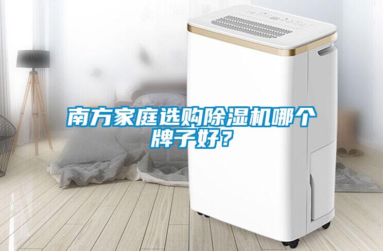 南方家庭選購除濕機哪個牌子好？