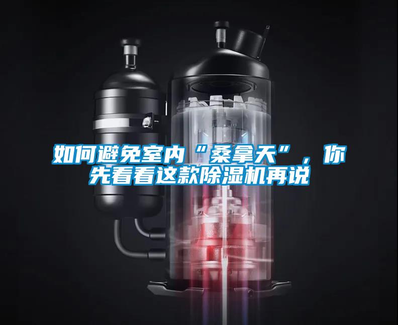 如何避免室內(nèi)“桑拿天”，你先看看這款除濕機(jī)再說(shuō)