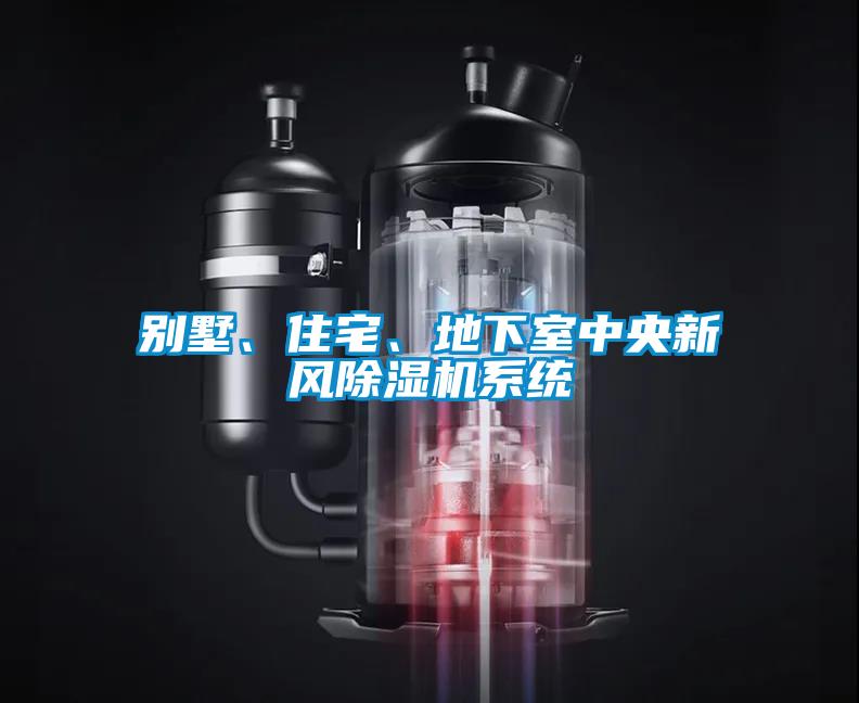 別墅、住宅、地下室中央新風(fēng)除濕機系統(tǒng)