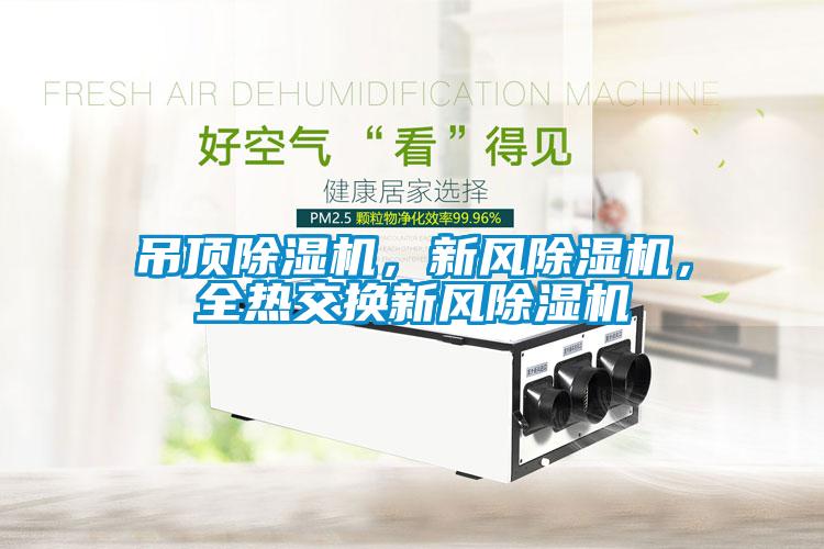 吊頂除濕機，新風(fēng)除濕機，全熱交換新風(fēng)除濕機