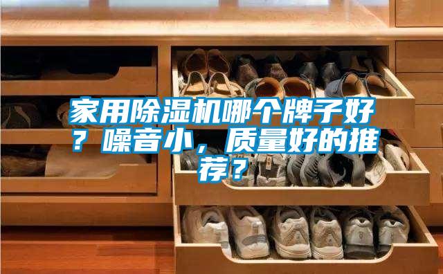 家用除濕機哪個牌子好？噪音小，質量好的推薦？