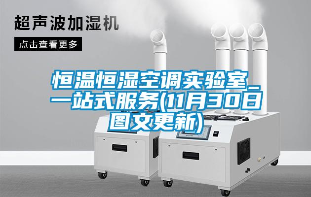 恒溫恒濕空調(diào)實驗室_一站式服務(11月30日圖文更新)