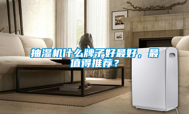 抽濕機什么牌子好最好，最值得推薦？