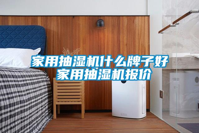 家用抽濕機(jī)什么牌子好 家用抽濕機(jī)報價