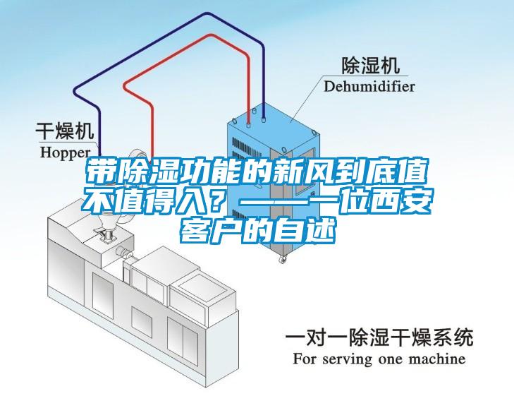 帶除濕功能的新風到底值不值得入？——一位西安客戶的自述