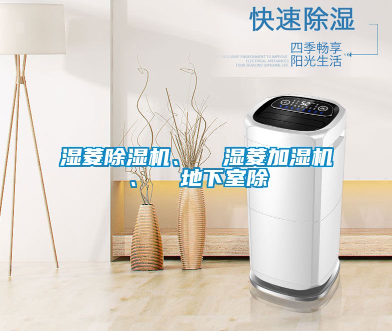 濕菱除濕機、  濕菱加濕機、  地下室除