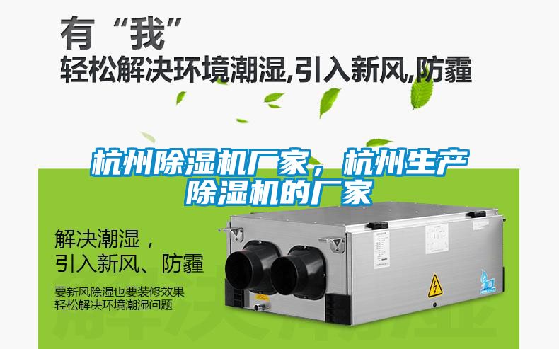 杭州除濕機(jī)廠家，杭州生產(chǎn)除濕機(jī)的廠家